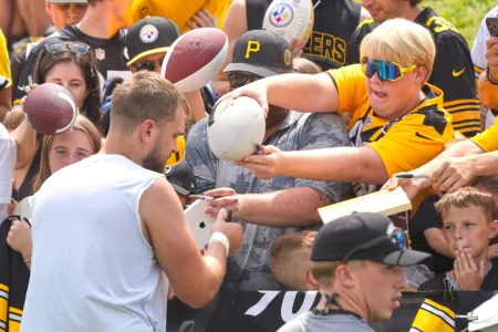Steelers break camp in Latrobe